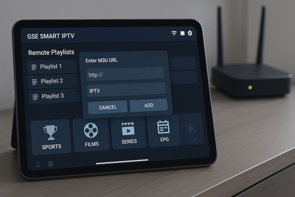 GSE Smart IPTV tutorial